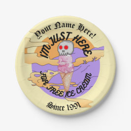 Plato De Papel Mikitiez icecream fiesta favorita Mug de especiali