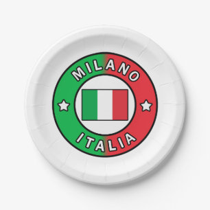 Plato De Papel Milano Italia