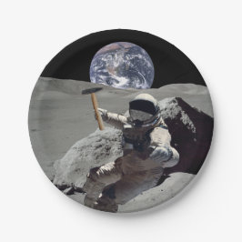 Plato De Papel Mina La Luna