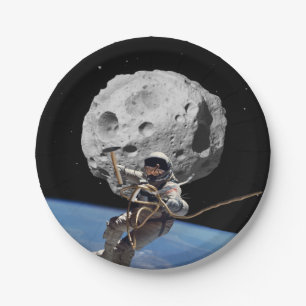 Plato De Papel Minero asteroide