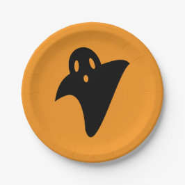 Plato De Papel Minimalist cute ghost