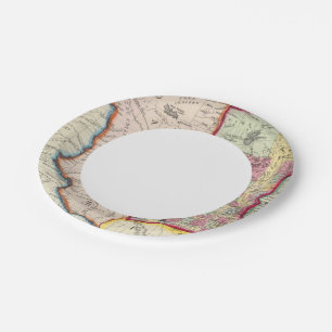 Plato De Papel Minnesota Y Dacotah