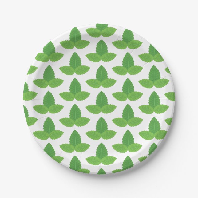 Plato De Papel Minti (Anverso)
