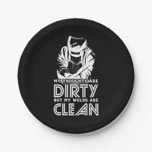 Plato De Papel Mis Pantalones Están Limpios