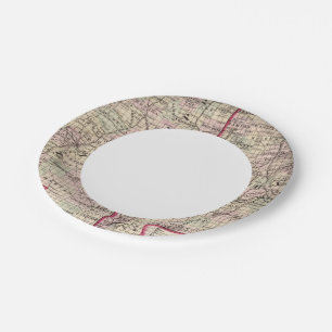 Plato De Papel Misisipi y Alabama