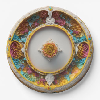 Plato De Papel Moda ecológica: Placas de papel sostenibles para l