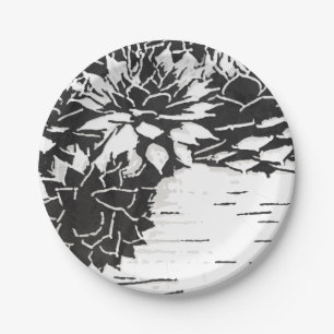 Plato De Papel Modern Succulent Cactus Plants