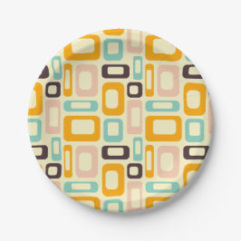 Plato De Papel Moderno a mediados del siglo XX