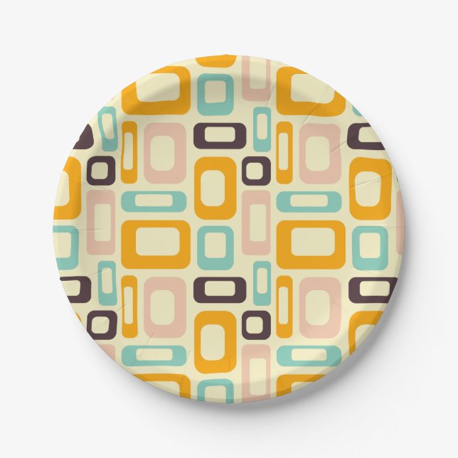 Plato De Papel Moderno a mediados del siglo XX (Anverso)