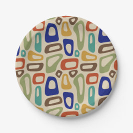 Plato De Papel Moderno a mediados del siglo XX