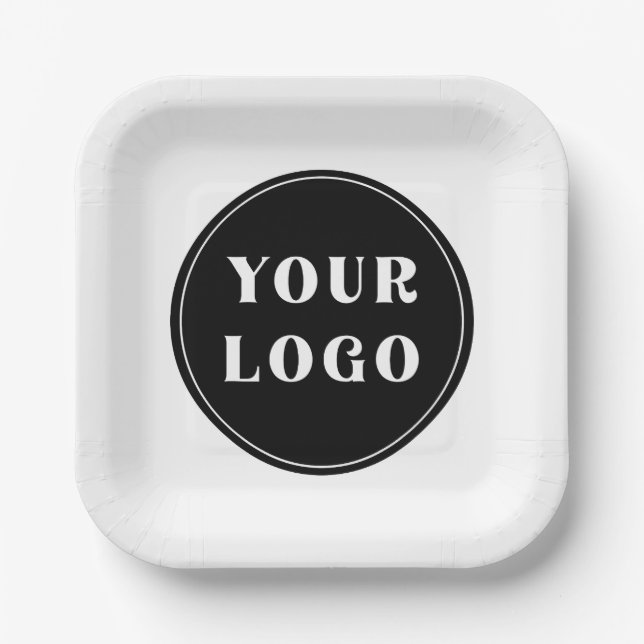Plato De Papel Moderno, elegante, con estilo y personalizable (Anverso)
