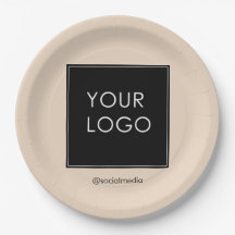 Moderno logotipo profesional para empresas Beige