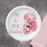 Plato De Papel Moderno Stand Exótico Alto Y SEA Fabuloso Flamingo<br><div class="desc">Moderno Stand Exótico Alto Y SEA Fabuloso Flamingo</div>
