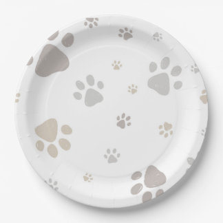 Plato De Papel Mon Toutou French Dog Birthday Party Napkins