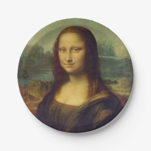 Plato De Papel Mona Lisa
