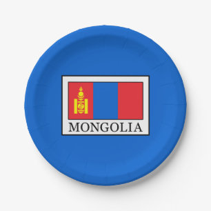 Plato De Papel Mongolia