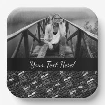 Monograma personalizado de la fiesta de cumpleaños