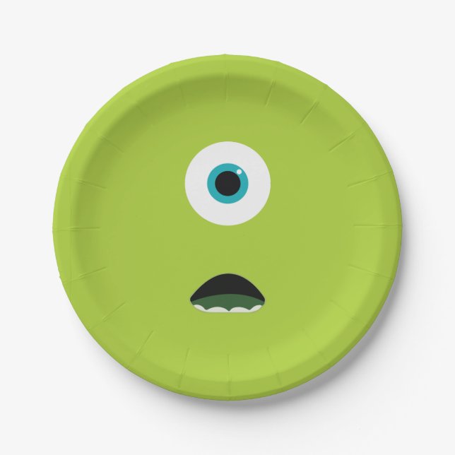 Plato De Papel Monster (Anverso)