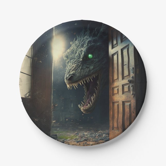 Plato De Papel Monster lurk (Anverso)
