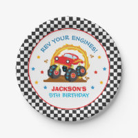 Monster Truck Rally Birthday Party Decorations