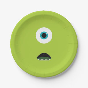 Plato De Papel Monstruo