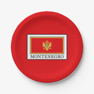Plato De Papel Montenegro