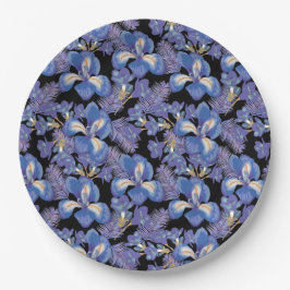 Plato De Papel moody iris