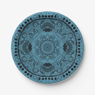 Plato De Papel Moon Mandala MoonChild Yoga