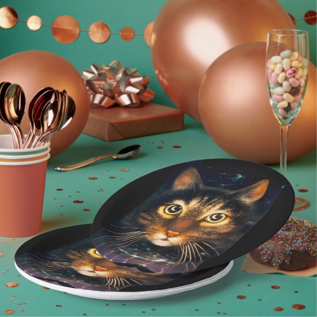 Plato De Papel MoonCat (Multi)