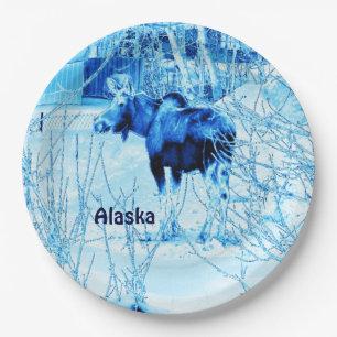 Plato De Papel Moose urbano