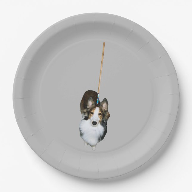 Plato De Papel Mop Dog (Anverso)