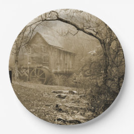 Plato De Papel Morning Mist