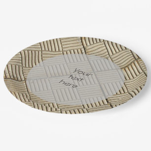 Plato De Papel Mosaicos de concreto Patrón mediterráneo cualqui