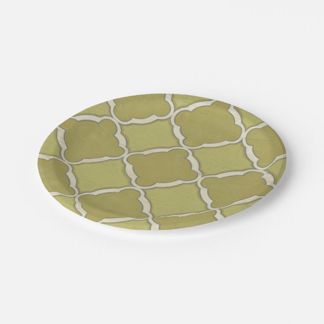 Plato De Papel Motivos de mercado IX (Angular)