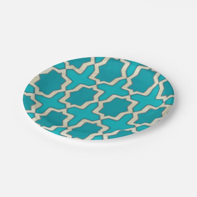 Plato De Papel Motivos de mercado V (Angular)