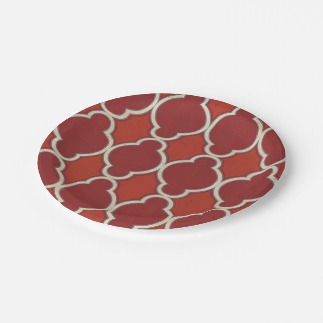 Plato De Papel Motivos de mercado VII (Angular)