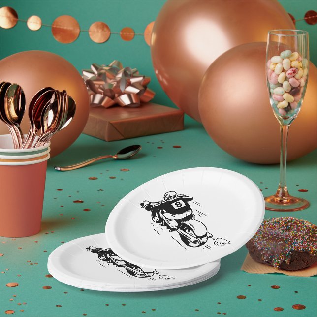 Plato De Papel Motocross Rider (Subido por el creador)