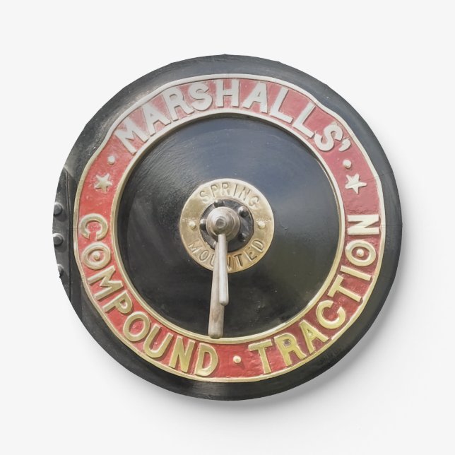 PLATO DE PAPEL MOTORES DE TRACCIÓN (Anverso)