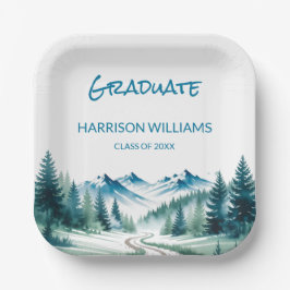 Plato De Papel Mountain Adventure Grad Party Look