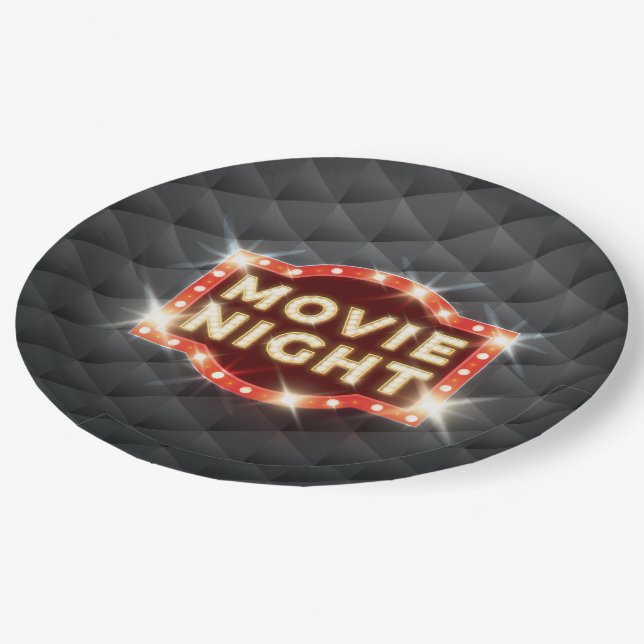 Plato De Papel Movie Night Luxury (Angular)