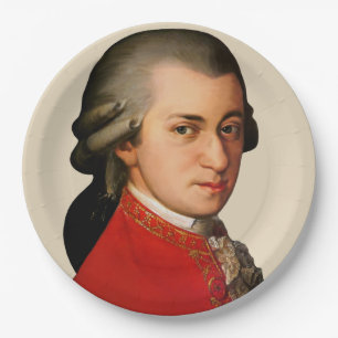 Plato De Papel Mozart