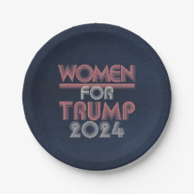 Mujeres rosadas retro vintage para Trump 2024