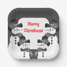 Muñeco de nieve Plaza de Navidad