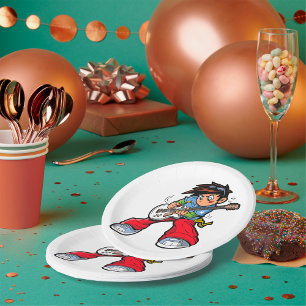 Plato De Papel Músico de diversiones de estrella de rock de Guay