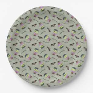 Plato De Papel My Little Frankenstein - Seamless