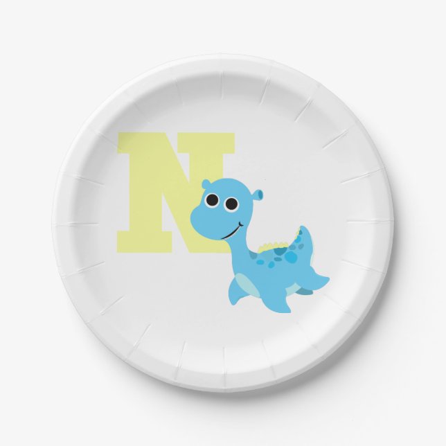 Plato De Papel N es para Nessie (Anverso)