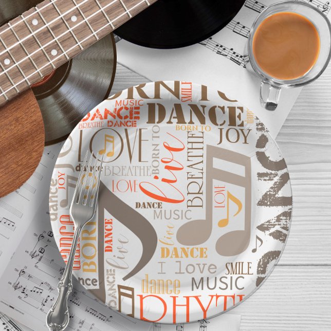 Plato De Papel Nacido en Dance Brown ID277 (Subido por el creador)