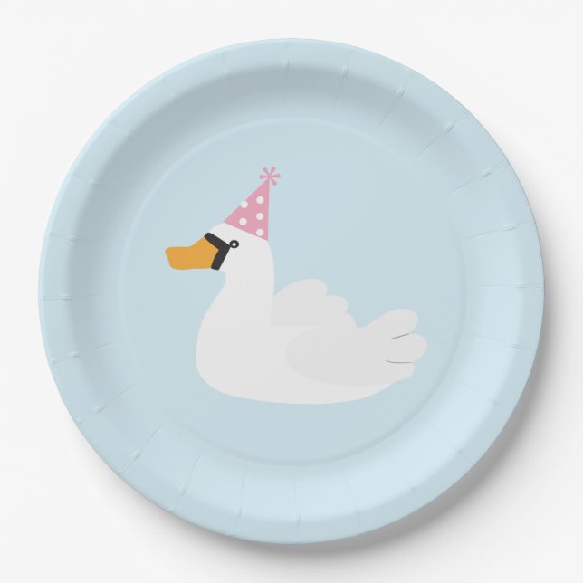 Plato De Papel Nadó las placas del flotador (Anverso)