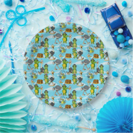 Plato De Papel Nae Nae & Lulu Adventures Paper Plate