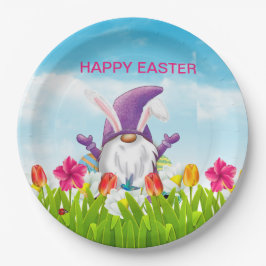 Plato De Papel Napkins Gnome